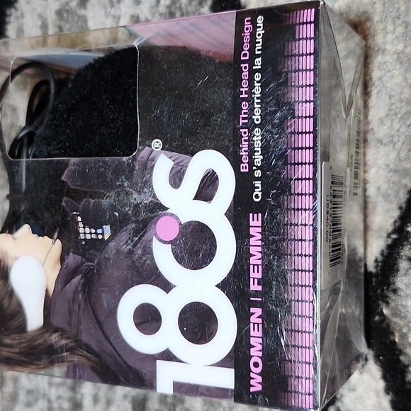 180'S QUANTUM SOUND BLACK FAUX FUR COLD WEATHER EAR WARMERS - Picture 3 of 11